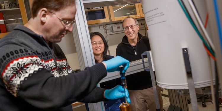 Egor Babaev och kollegor i labb